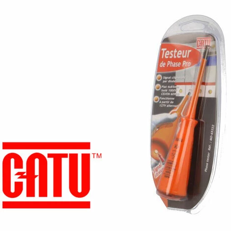 Grosses soldes 💯 CATU Tournevis Isolé Indicateur De Phase ⭐ 4 Grosses soldes 💯 CATU Tournevis Isolé Indicateur De Phase ⭐ – Image 2