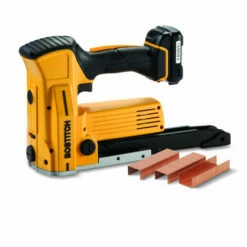 Nouveau ❤️ Bostitch DSA-3519-E 15-19mm 2x Akku Kartonverschlusshefter Kartonverschlussgerät KL-07-EN10102 🥰