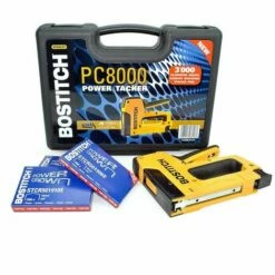 Tout neuf 🔔 BOSTITCH PC8000/T6-KIT AGRAFEUSE MANUELLE (3000 Agrafes 6/10/12mm) 💯