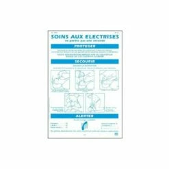 Bon marché 🌟 Affiche - Alu Et Métal - Soins Aux Electrises - Catu Am-20 ✔️