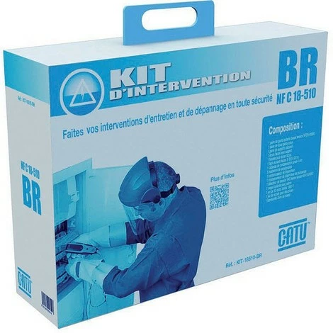 Meilleure vente 🌟 Kit De Protection NFC 18510 Habilité BR Catu 🔔 3 Meilleure vente 🌟 Kit De Protection NFC 18510 Habilité BR Catu 🔔